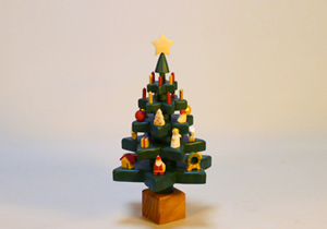 「組み立て式　木製のクリスマスツリー 5段」